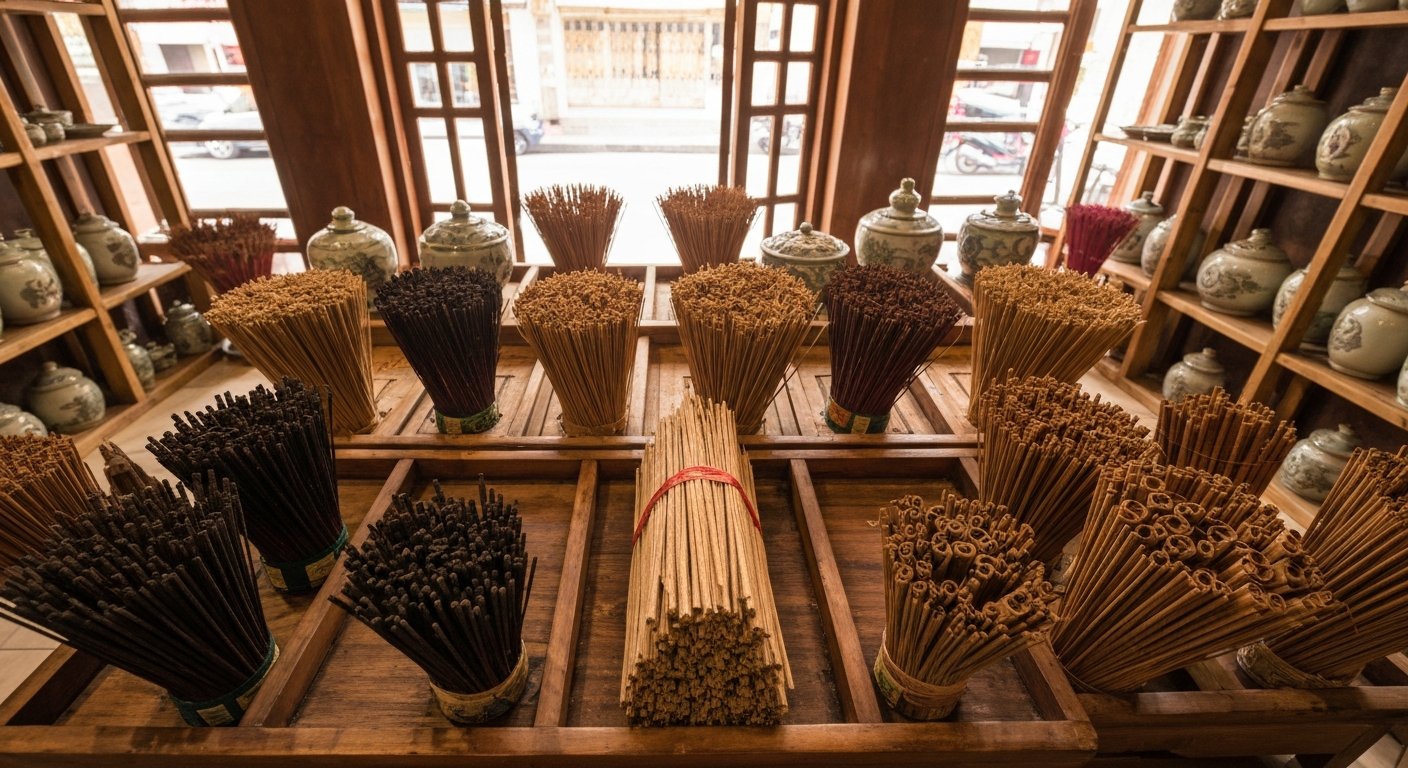 Các Loại Hương Phổ Biến Cho Bàn Thờ Chung Cư