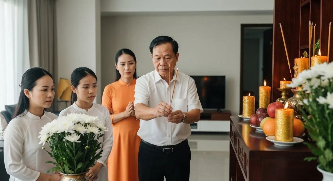 Cách Thắp Hương Đúng Cách trong Chung Cư