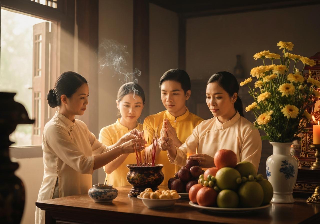 Văn Khấn Gia Tiên Mùng 1 Và Rằm - So Sánh Chi Tiết